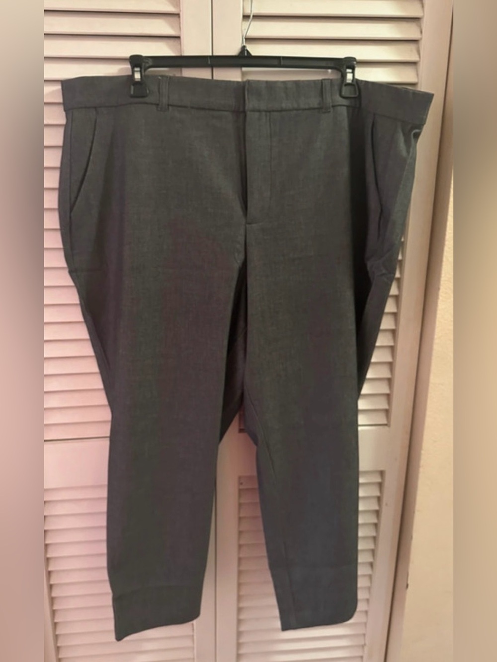 torrid Charcoal Gray Straight Leg Dress Pants